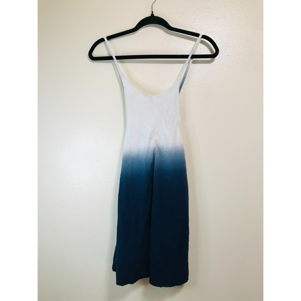 Shyanne Open Back Green Ombre Halter Top, Size XS